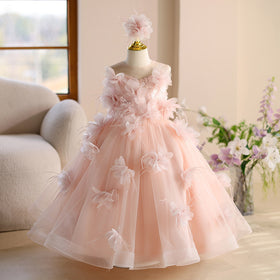 Girls Princess Performance Dress