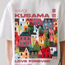 Japanese Art Poster Oversized Cotton T-Shirt