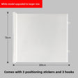 XX-Large White 78x180cm