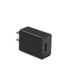 5V2A US-Stecker Schwarz