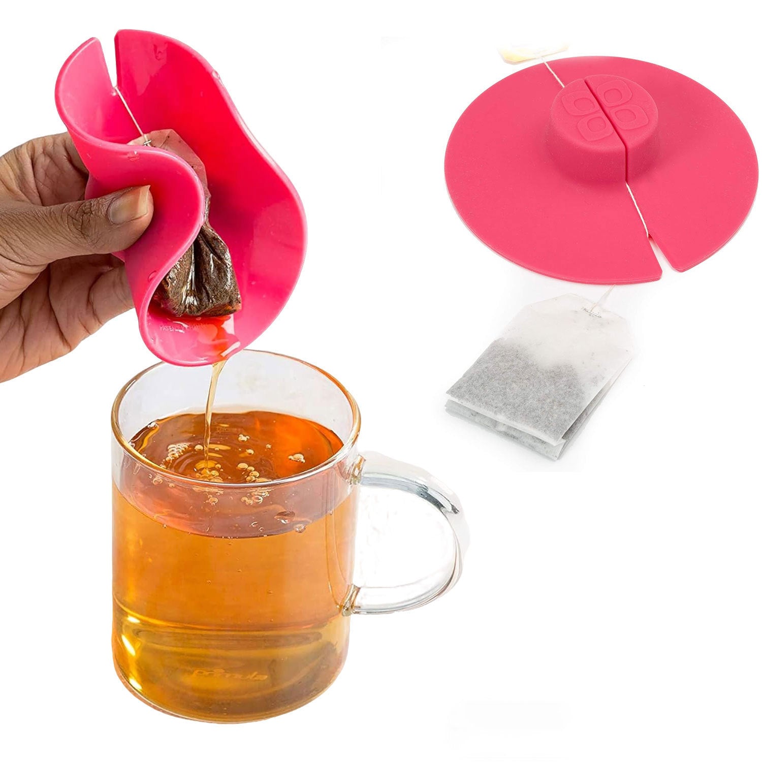 Silicone Tea Bag Holder | front product view