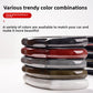 Steering wheel cover shown in five colors