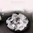 Transparent white crystal