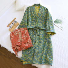 Women's Cotton Gauze Kimono Robe