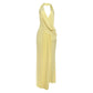 Elegant Halter Neck Deep V Back | packaging and what is included