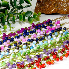 Berry Cluster Beaded Bracelet
