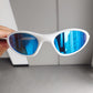 Retro Small Frame UV Protection Sunglasses | secondary detail close up