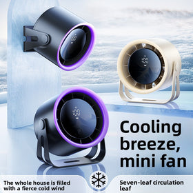 Portable USB Desktop Fan with Rechargeable Battery