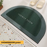 Green Shower Room / 45x70 cm | 18x28 in, 2.5mm thick