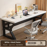 Crescent Black Frame Cream White / 80x60x75cm