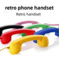 Retro Telephone Handset with Wired Microphone