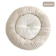 Striped Rabbit Fur Light Brown