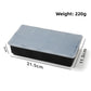 Eight cavity large cube tray with lid, 21.5 by 11.5 by 5 cm, 220 g, option 8 Cavities Large Cube Tray, Black