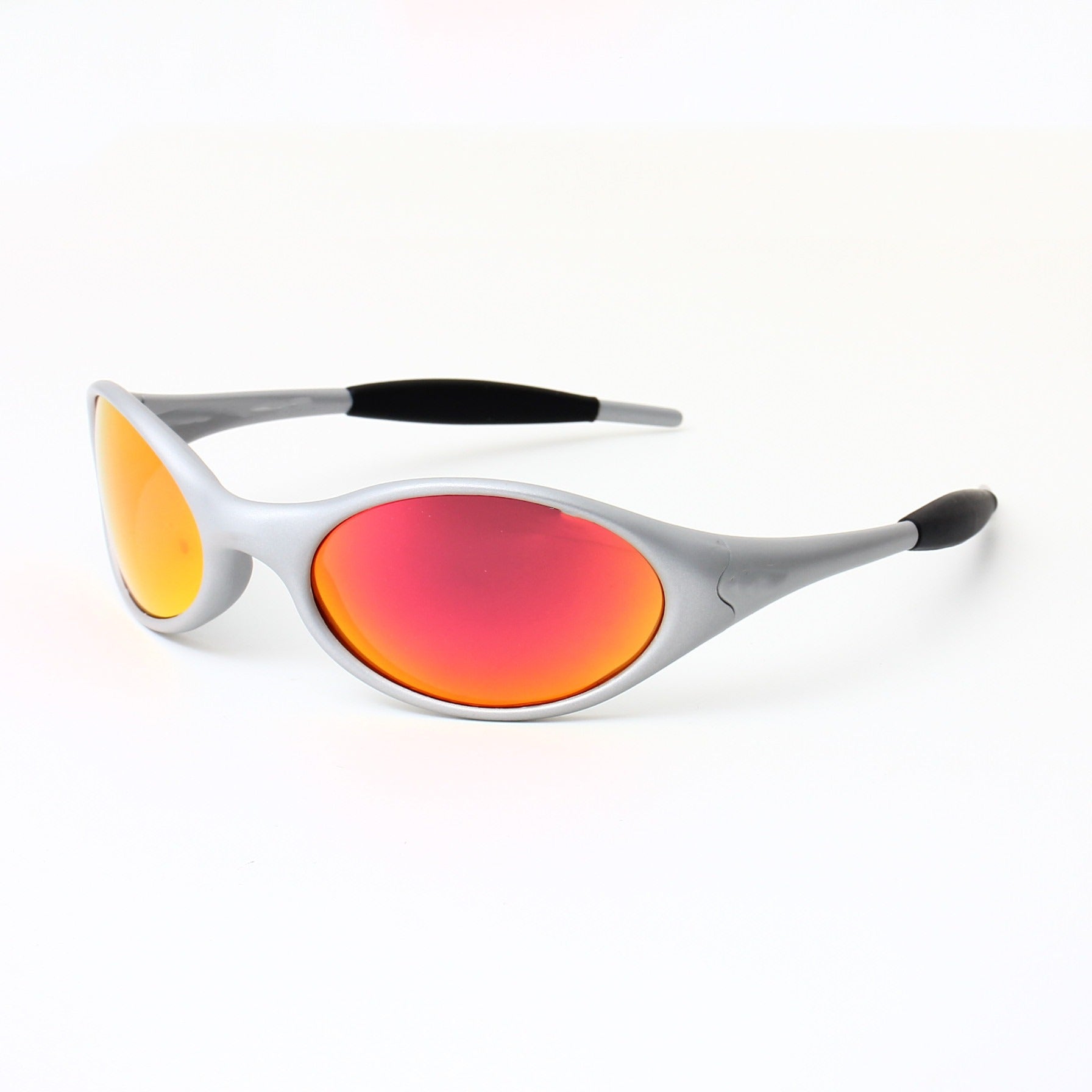 Sport sunglasses shown with packaging and what the box includes
