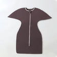 Brown comfort sleeve bamboo fiber