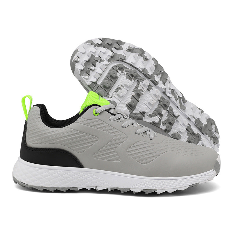 Golf Shoes Breathable Fixed Nail Sports Footwear for Casual Day, Trip, Relaxed Outing with Easy Styling | top down arrange...
