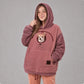 Flannel hoodie