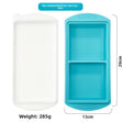 2 Cavities 29 cm Tray, Turquoise