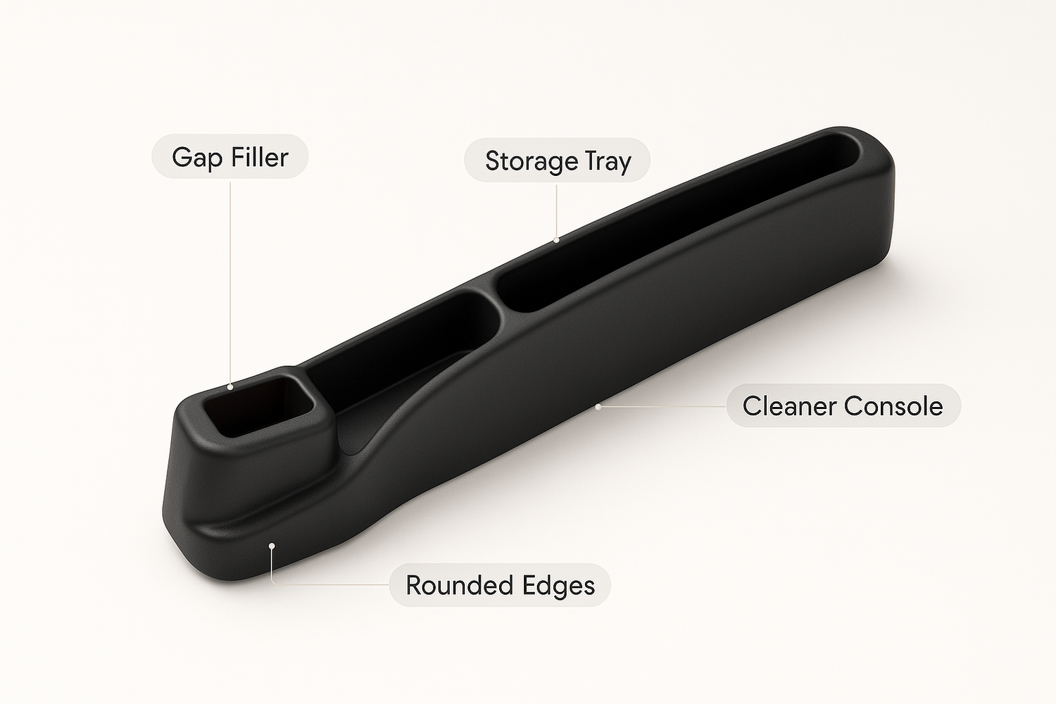 car seat gap stopper storage box for console organization drop prevention and cleaner everyday driving 5