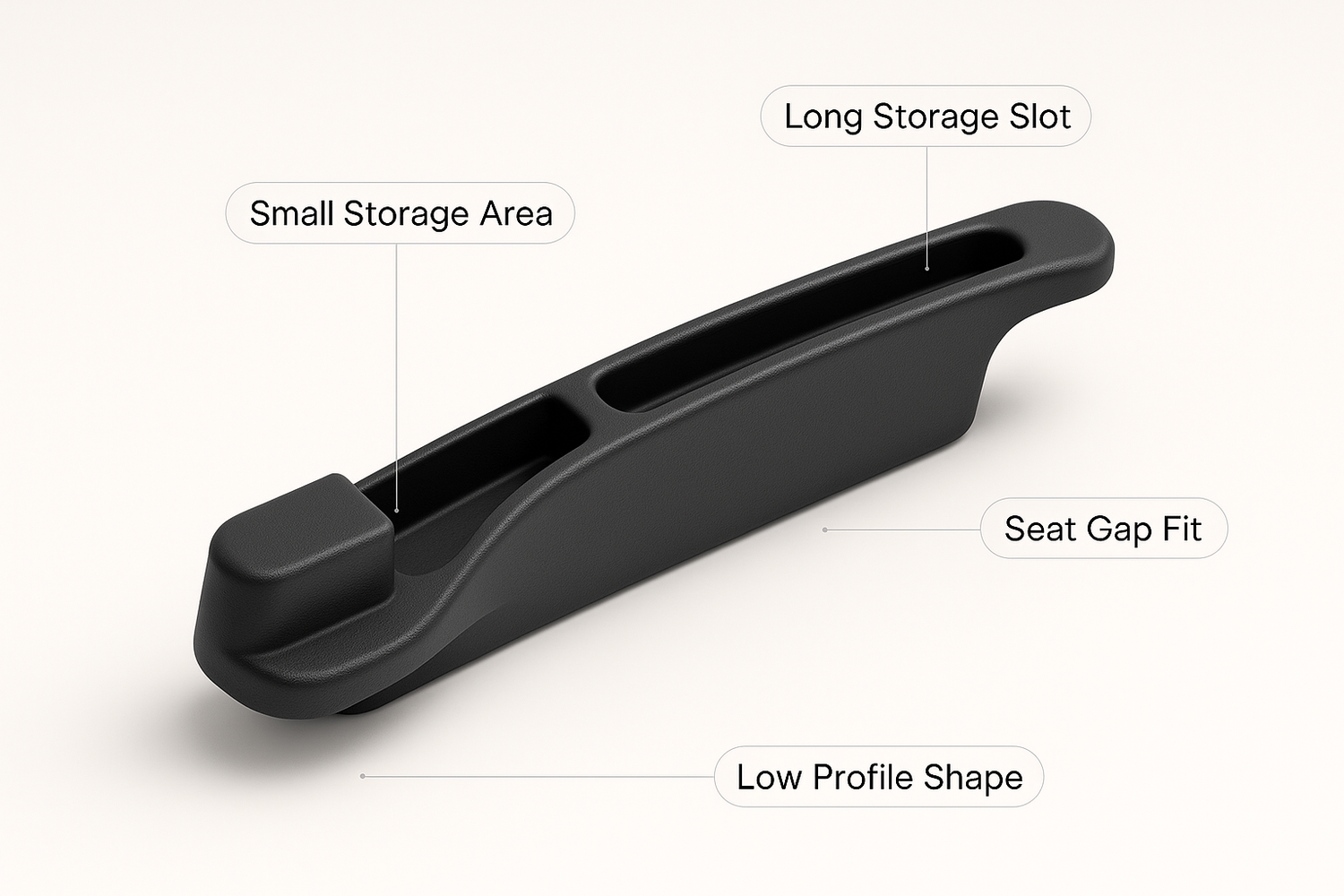 car seat gap stopper storage box for console organization drop prevention and cleaner everyday driving 6