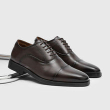 Men's Cap Toe Oxford Dress Shoes