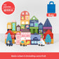 Large-sized building blocks toys