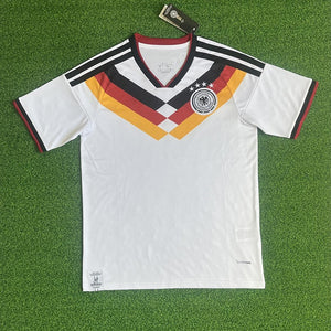 Football jersey with striped team design front