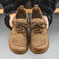 Mens Casual Leather Lace-Up Shoes