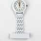 Nurse fob watch shown in one of the thirteen case colour finishes on a plain background