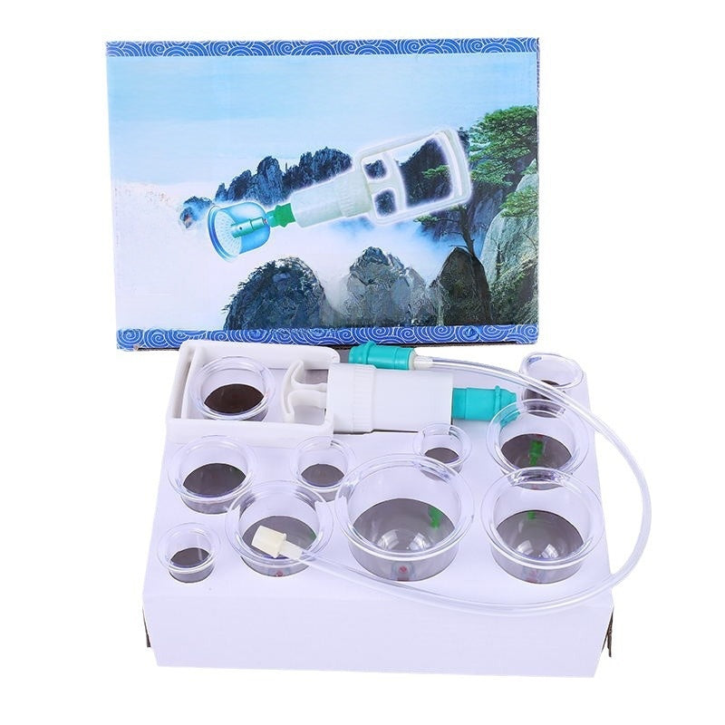 Vacuum cupping device