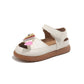 Cartoon Baby Sandals Soft Sole | side profile angle shot
