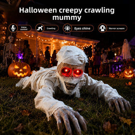 Electric Crawling Mummy Halloween Decoration