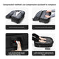 Vacuum Travel Backpack | one button vacuum compression detail