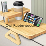 Oval Rubberwood