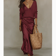 Deep wine red