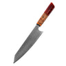 Red handle cutting knife