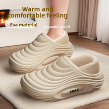 Fleece Lined Waterproof Cotton Slippers