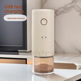 Portable Electric Coffee Bean Grinder with Ceramic Core, 38 Levels
