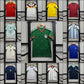 Soccer jersey side profile showing short sleeve cut and fit