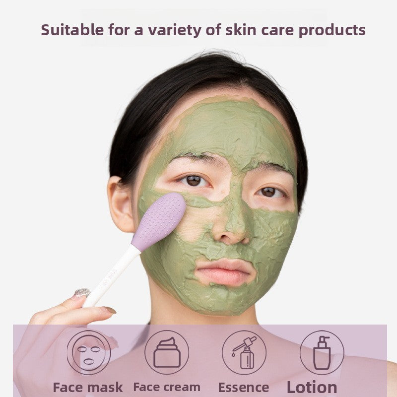 Dual Head Silicone Facial | material close up
