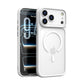 Side view of the shockproof phone case showing raised button covers and port cutout