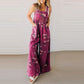 Sleeveless Wide-Leg Jumpsuit
