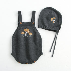Cotton Romper Detachable Hood