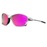 Silver Frame Pink Lens
