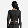 Wrap Top, Black