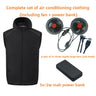 Black 5V Fan USB 5V2W / 4XL | US 48 / EU 58