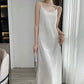Triacetate Suspender Midi Dress | packaging and includes overview