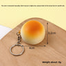4cm Small Golden Bun Keychain