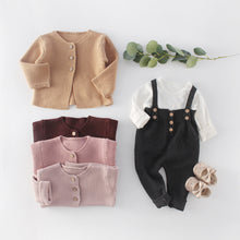 Baby Strickjacke Strampler