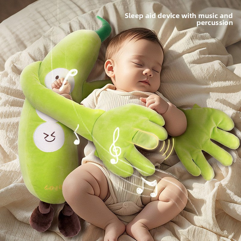 Baby Soothing Hugging Pillow with Patting Feature | morning natural light styling